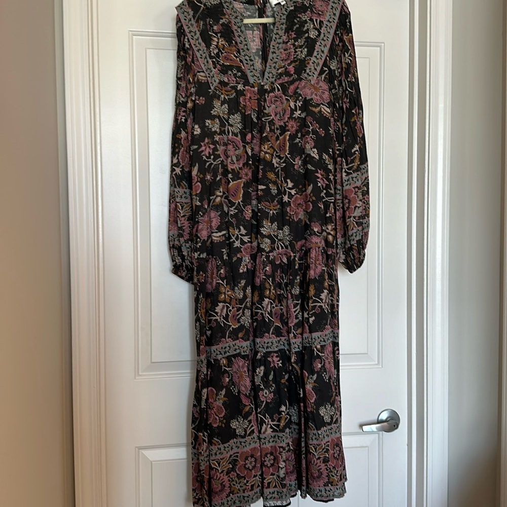 Sea floral maxi dress size medium